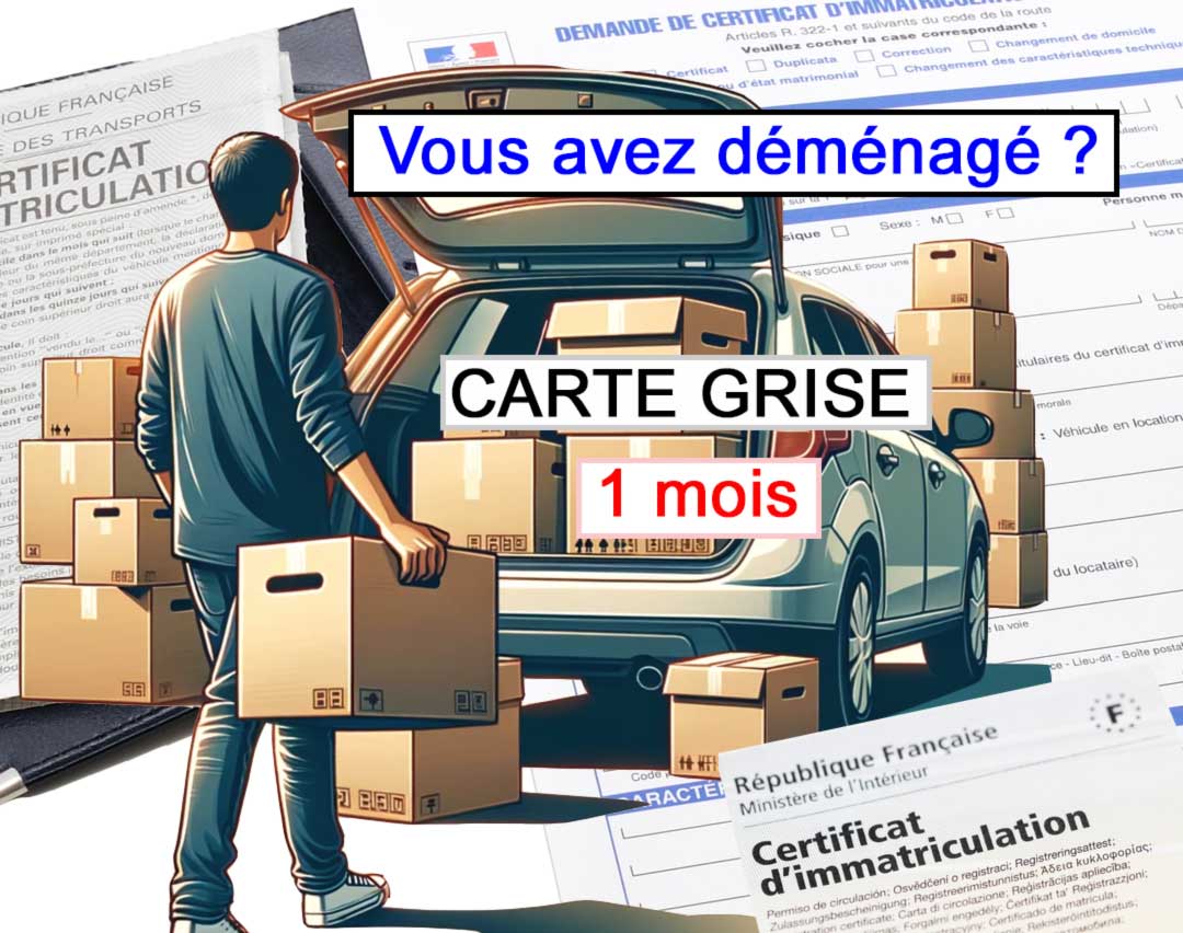 découvrez comment mettre à jour votre carte grise suite à un changement d'adresse. suivez notre guide étape par étape pour effectuer cette démarche facilement et en toute légalité.